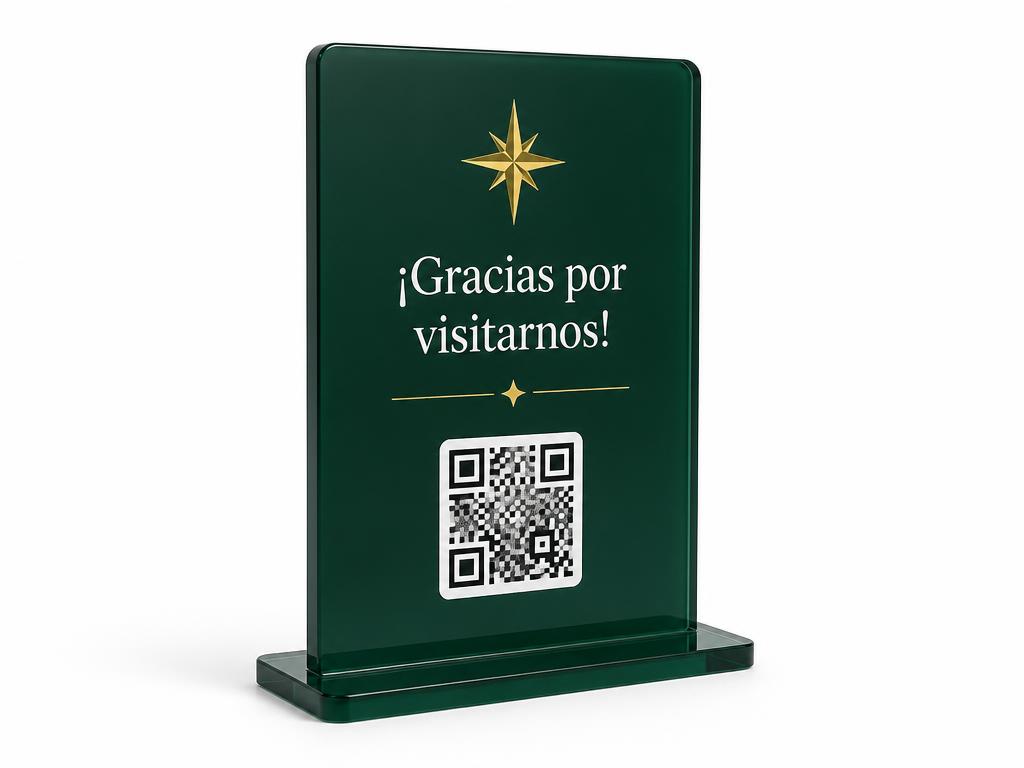 Acrílico para recepción